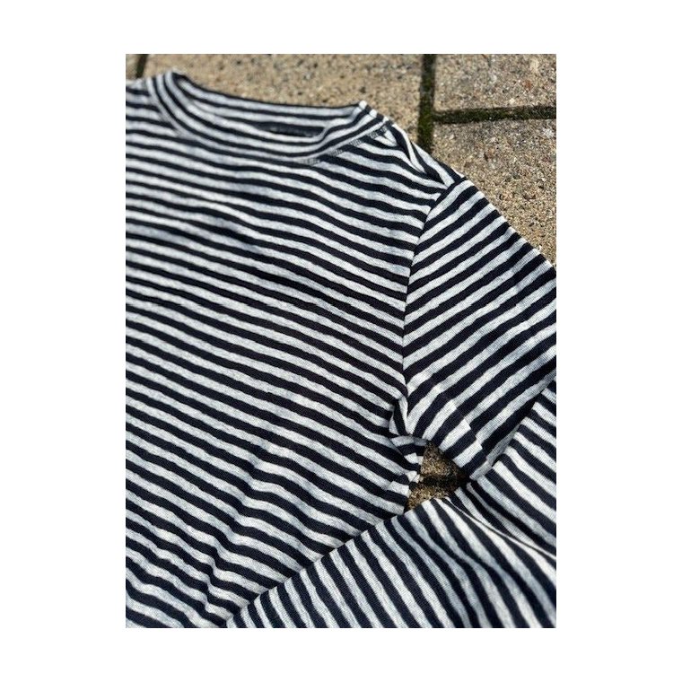 By Basics - 4068 sweather w/small turtleneck l/s - charcoal/dawn grey melange