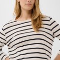 Part Two - NelaPW Tshirt - Dark Navy Stripe