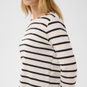Part Two - NelaPW Tshirt - Dark Navy Stripe