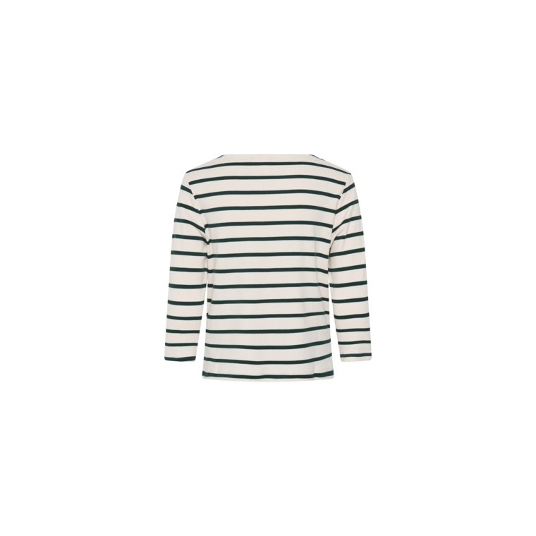 Part Two - NelaPW Tshirt - Green Gables Stripe