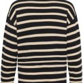 Part Two - CharlinPW Pullover - Dark Navy Stripe