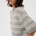 Part Two - CerysPW Pullover - Grey/French Oak Stripe