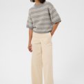 Part Two - CerysPW Pullover - Grey/French Oak Stripe