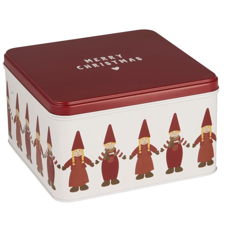 IB LAURSEN - Kagedse m/nisser hnd i hnd firkantet