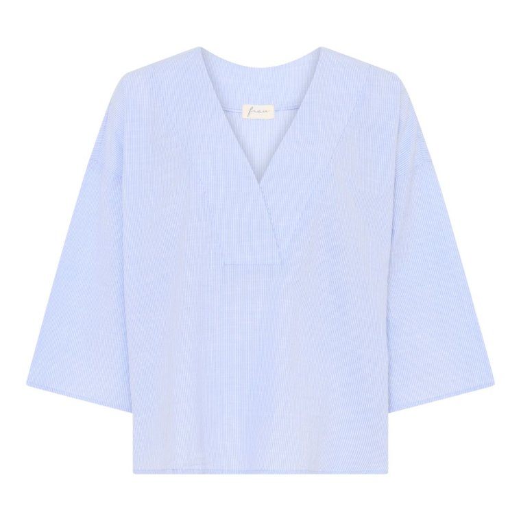 FRAU - Palma top - Baby Lavender Stripe