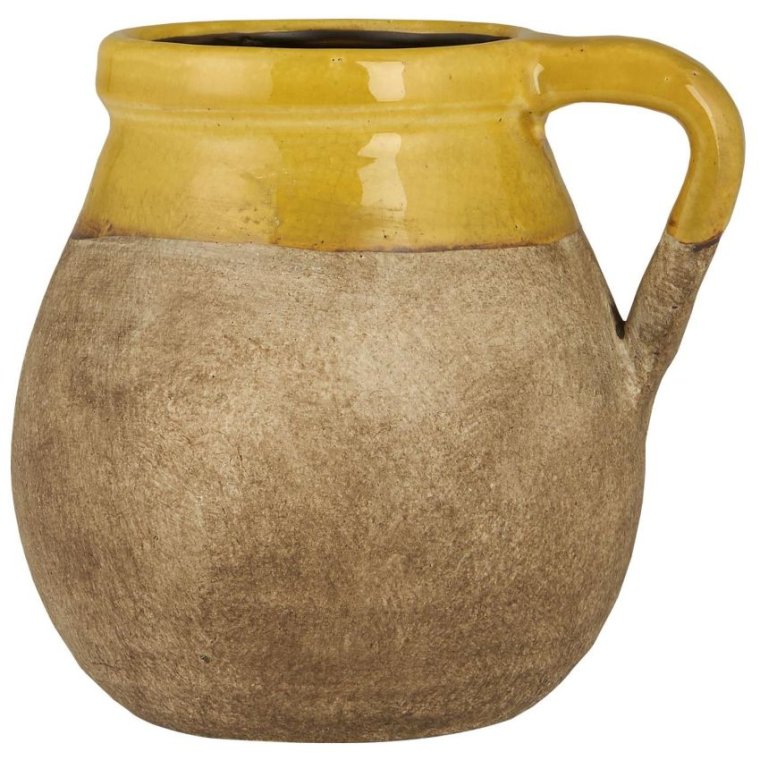 IB LAURSEN - Vase m/hank naturfarvet - Avignon