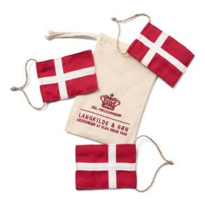 Langkilde & S�n - STORE PYNTEFLAG 3 stk
