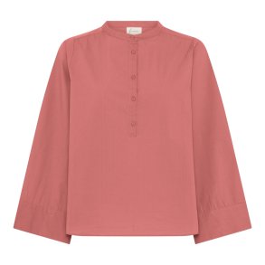 FRAU - Madrid wide sleeve shirt - Ash Rose