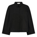 FRAU - Nice wide sleeve shirt - Black