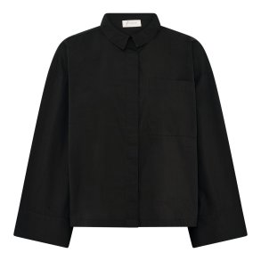 FRAU - Nice wide sleeve shirt - Black