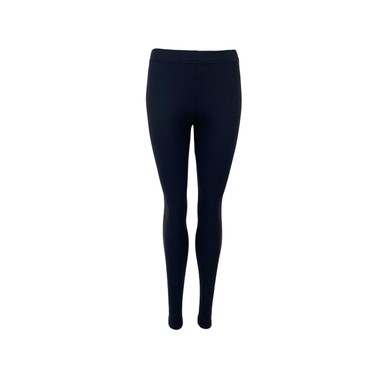 BLACK COLOUR - BCSOFT leggings - sort