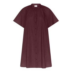 FRAU - Siena short dress - Red Mahogany