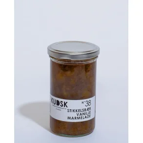 KUDSK - Nr. 38 STIKKELSBR VANILJE MARMELADE