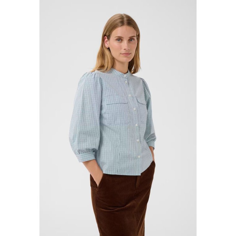  Part Two - ChinettePW Shirt - Gray Dawn Check