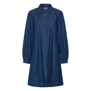 Part Two - EleinanPW Dress - Medium Dark Blue Denim