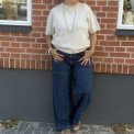 N�MPH - NUTUSCANY MR BAGGY JEANS P3012 - Dark Blue Denim