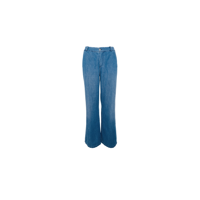 BLACK COLOUR - BCNETTIE box jeans - Mid Blue