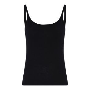 Frau - Linz cashmere singlet top - Black