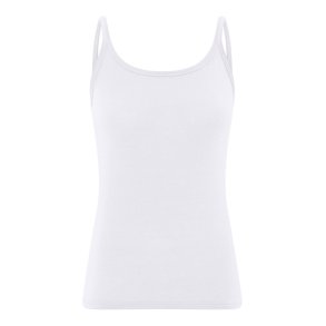 Frau - Linz cashmere singlet top - Bright White