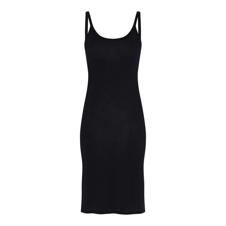 FRAU - Linz cashmere singlet dress - Black