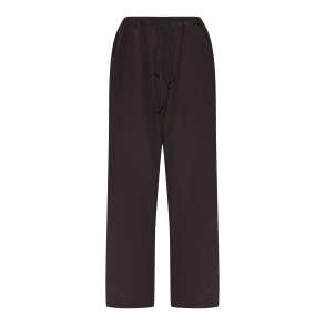 FRAU - Milano silk crepe pant - Chocolate Torte
