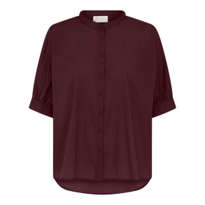 FRAU - Palermo ss shirt - Red Mahogany