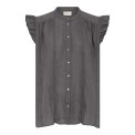 FRAU - Napoli pure linen deco top - Beluga