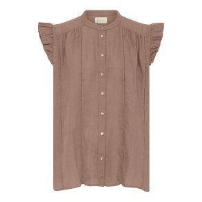 FRAU - Napoli pure linen deco top - Roebuck