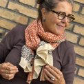 Craft Sisters - Bagru Scarf - Rust - 119