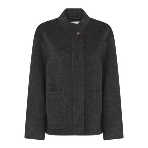 Frau - Chicago pure wool jacket - Chocolate Torte melange