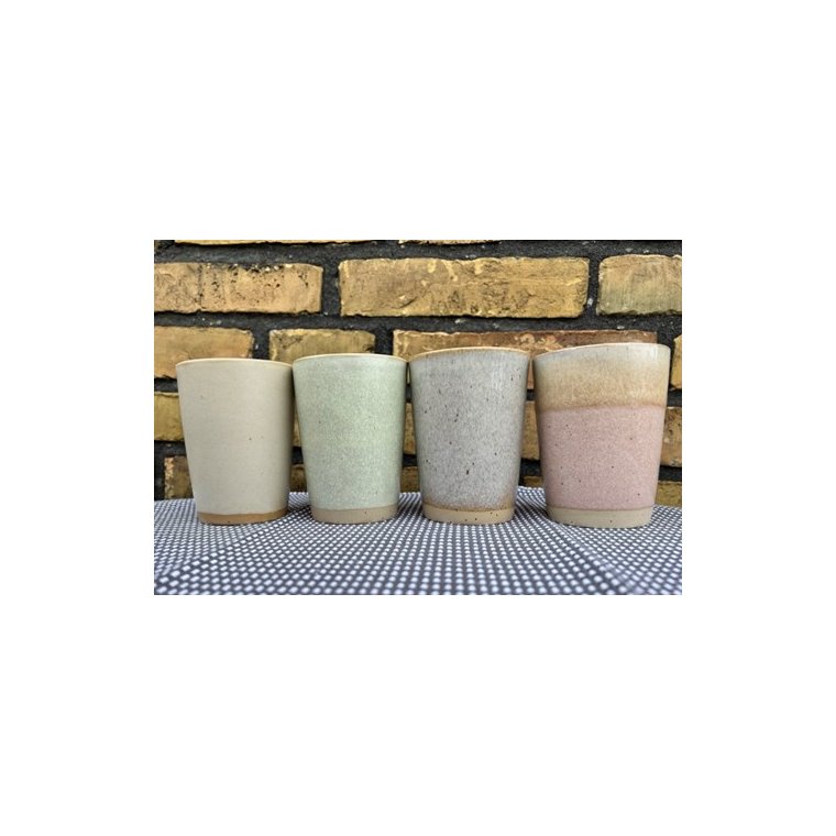 Bornholms Keramikfabrik - -Cup Tall - Peppermint