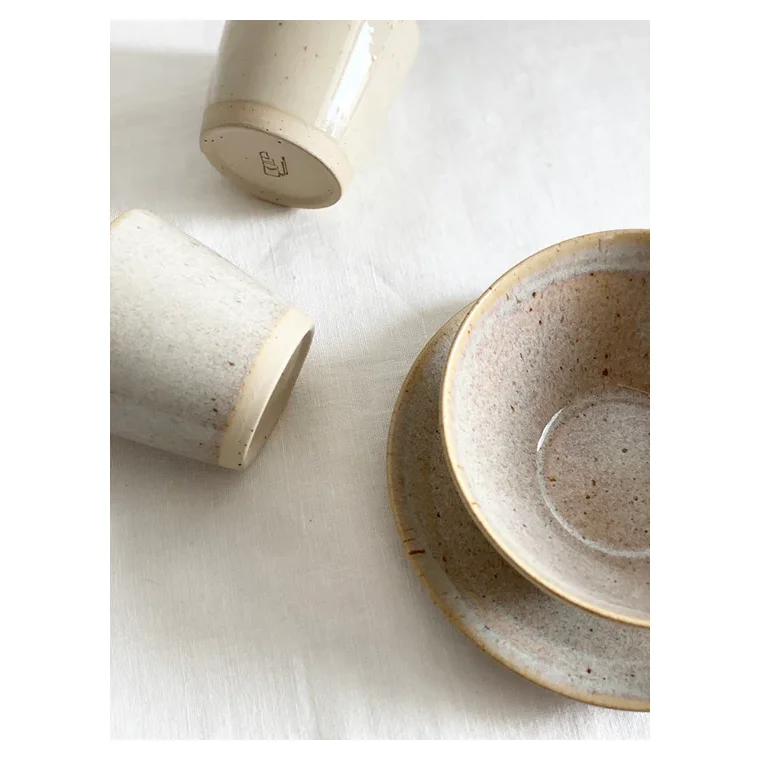 BORNHOLMS KERAMIKFABRIK - -CUP ORIGINAL - Oatmeal