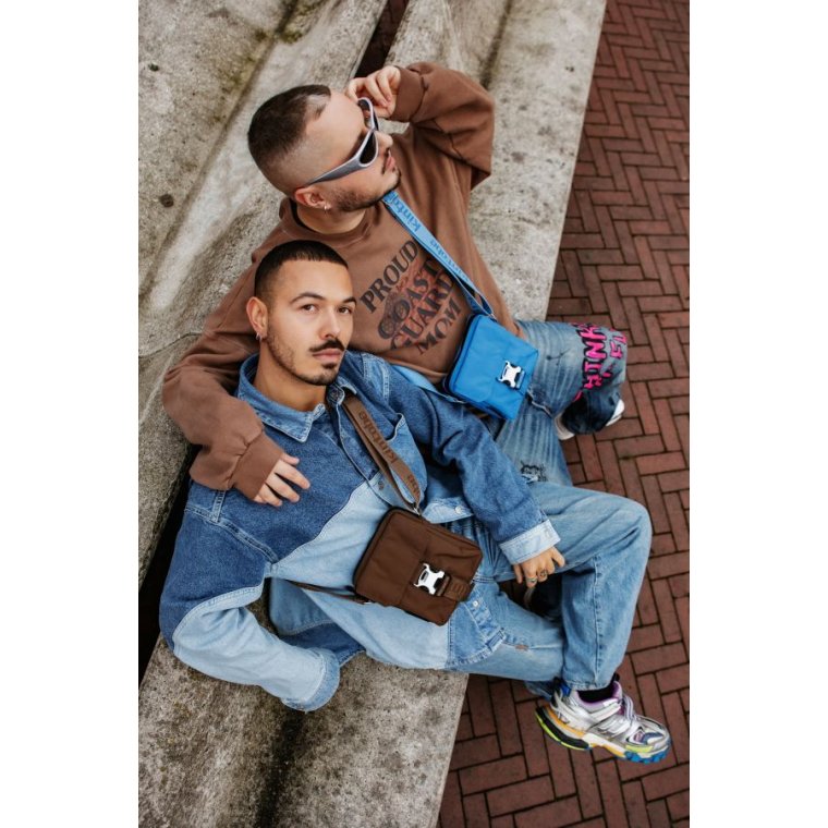 KINTOBE - NICO CROSSBODY BAG - earth brown