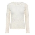 Co`couture - BarnaCC O-Neck Blouse - Off-White
