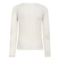 Co`couture - BarnaCC O-Neck Blouse - Off-White