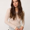 Co`couture - BarnaCC O-Neck Blouse - Off-White