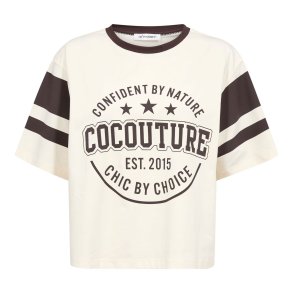 Co`couture - ConfidentCC Box Tee - Chocolate Plum