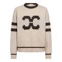 Co`couture - RowCC Coco Logo Knit - Creme