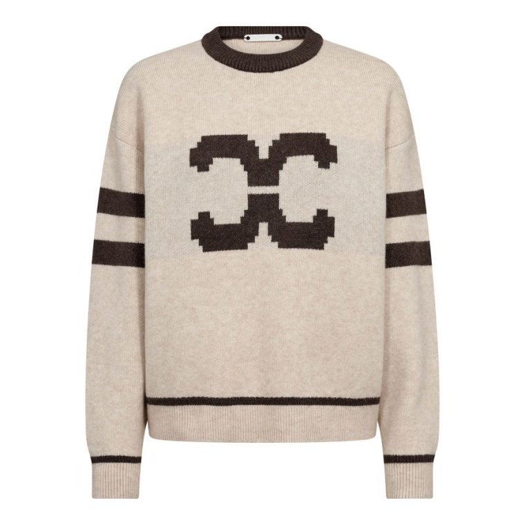 Co`couture - RowCC Coco Logo Knit - Creme