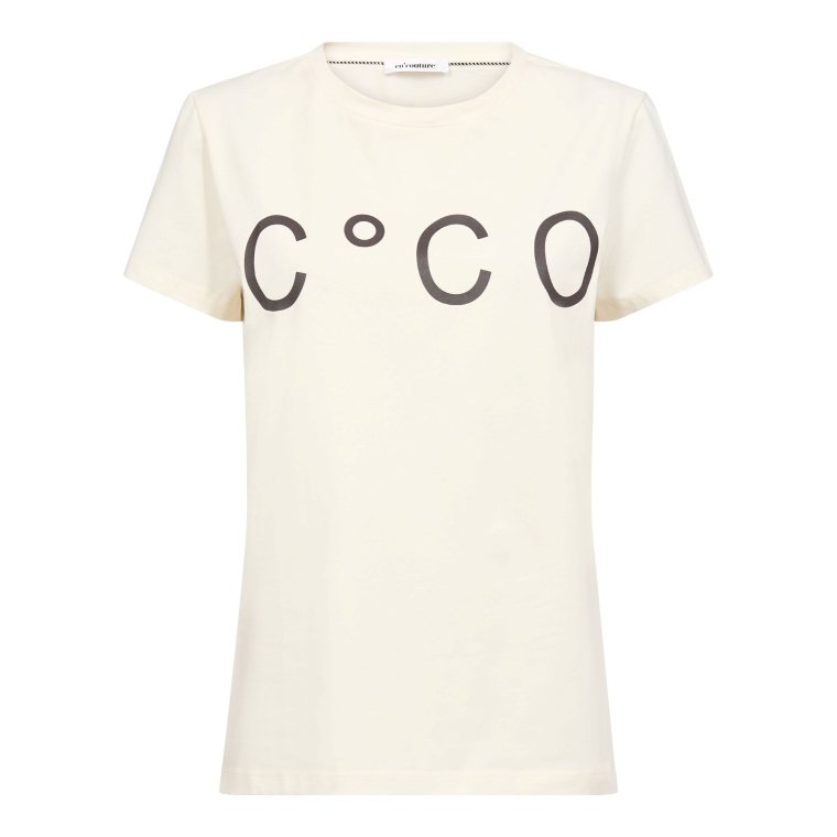 Co`couture - 33200 SignatureCC New Tee - Pearl