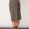 Co`couture - VeyaCC Check Bermuda - Brown