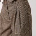 Co`couture - VeyaCC Check Bermuda - Brown