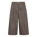 Co`couture - VeyaCC Check Bermuda - Brown