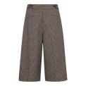 Co`couture - VeyaCC Check Bermuda - Brown