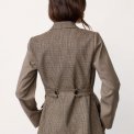 Co`couture - VeyaCC Check Fitted Blazer - Brown