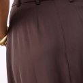 Co`couture - AliniCC Anya Pleat Skirt - Dark Brown