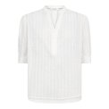 Co`couture - BessiCC V-Blouse - Off-White