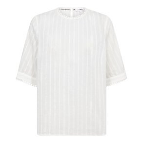 Co`couture - BessiCC V-Blouse - Off-White