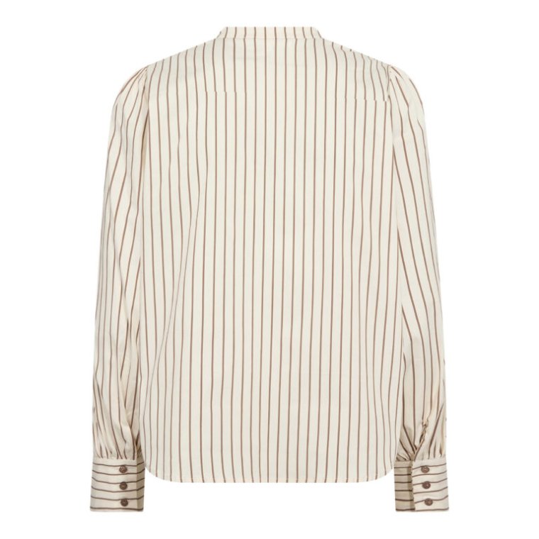 Co`couture - SigridCC Stripe Shirt - Bone