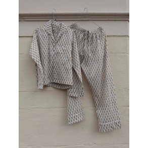 Craft Sisters - Classic Pyjamas Blockprint - 128 Beige Flower